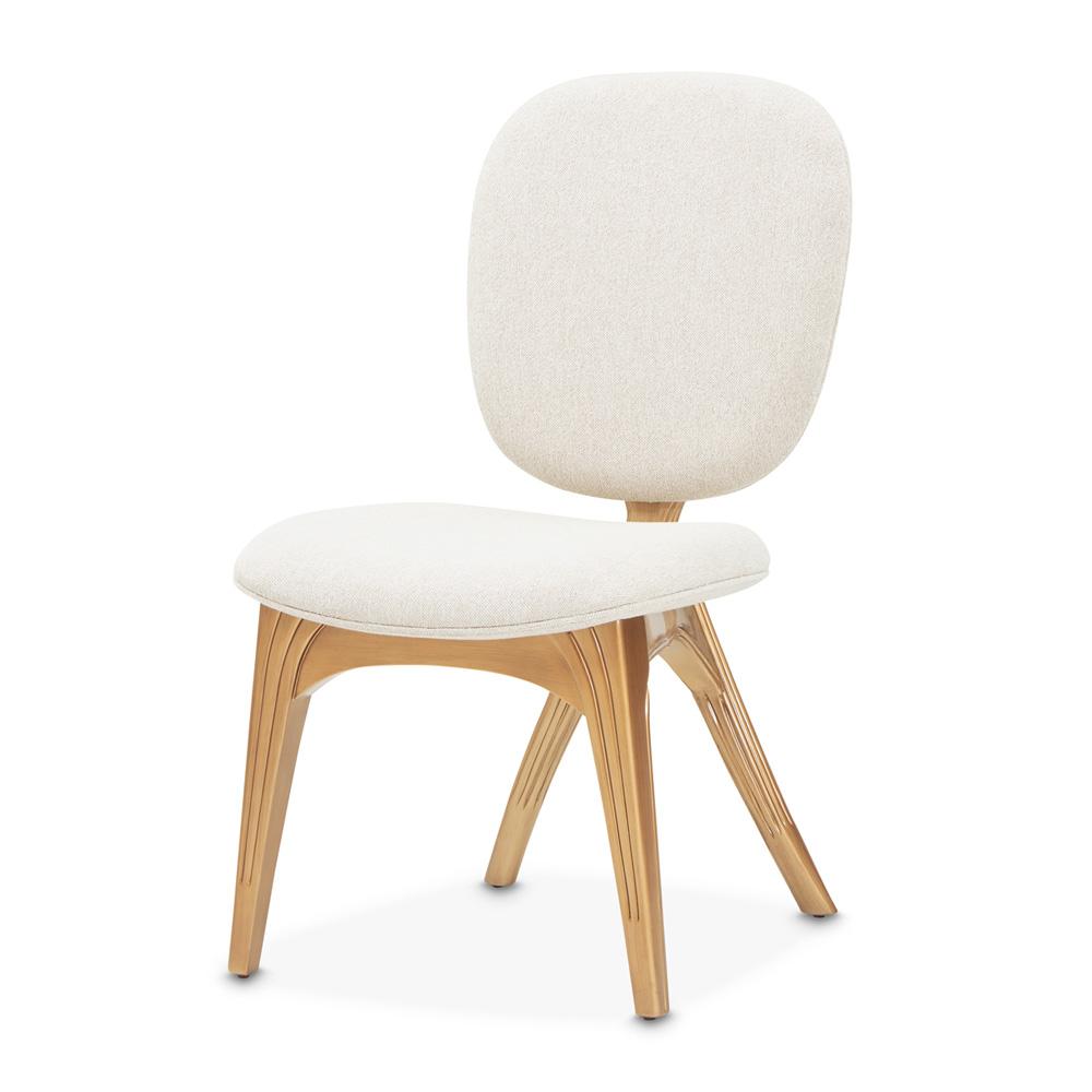 AICO by Michael Amini - Camellia Field Vanity with Mirror & Chair - Warm Pecan - 9090058VAN3-400 veiw 3