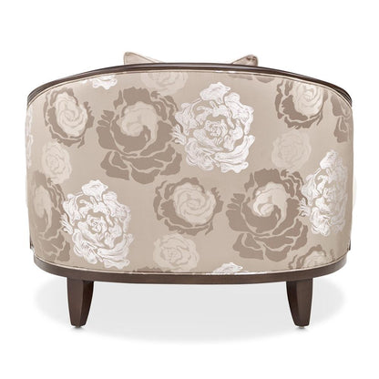 AICO by Michael Amini - Camellia Field Velvet Matching Chair - Porcini/Warm Pecan - 9090835-LINEN-400 veiw 4