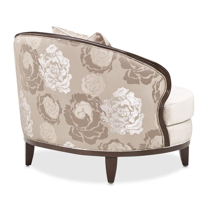 AICO by Michael Amini - Camellia Field Velvet Matching Chair - Porcini/Warm Pecan - 9090835-LINEN-400 veiw 6