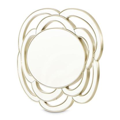 AICO by Michael Amini - Camellia Field Wall Mirror - Antique Gold - 9090260-811 veiw 1