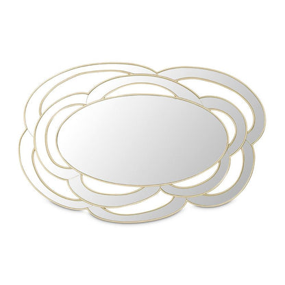 AICO by Michael Amini - Camellia Field Wall Mirror - Antique Gold - 9090260-811 veiw 3