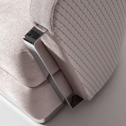 AICO by Michael Amini - Carmela Accent Chair - Zinc/Silver - LFR-CRMA835-ZNC-808 veiw 2