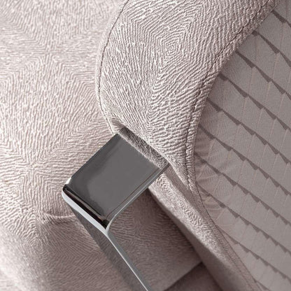 AICO by Michael Amini - Carmela Accent Chair - Zinc/Silver - LFR-CRMA835-ZNC-808 veiw 4