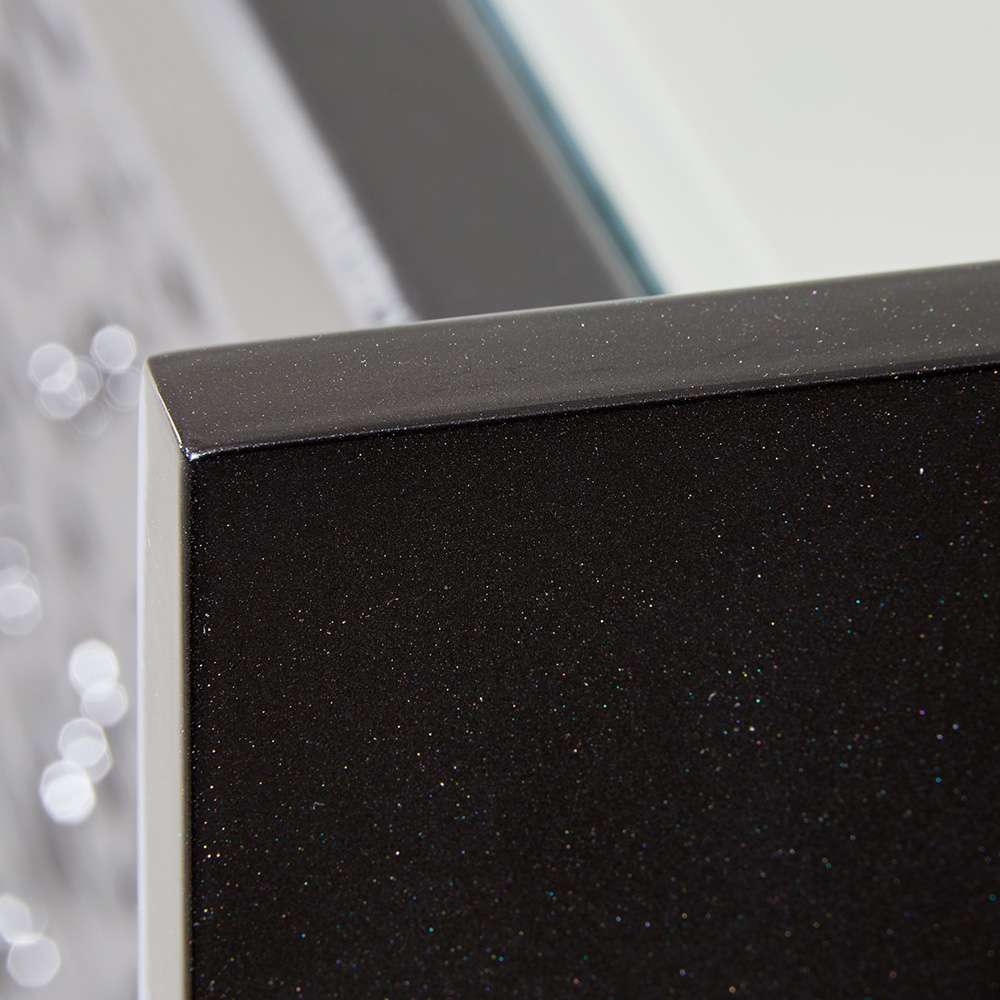 AICO by Michael Amini - Carmela Console Table - Glossy Charcoal Sand - LFR-CRMA223-830 veiw 6