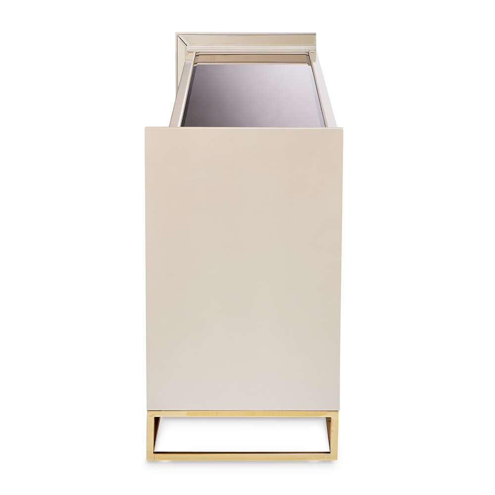 AICO by Michael Amini - Carmela Console Table - Shimmer Ivory - LFR-CRMA223-141 veiw 6