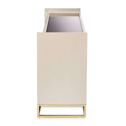 AICO by Michael Amini - Carmela Console Table - Shimmer Ivory - LFR-CRMA223-141 veiw 6