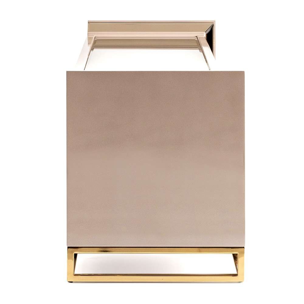 AICO by Michael Amini - Carmela Media Cabinet - Shimmer Ivory - LFR-CRMA081-141 veiw 4
