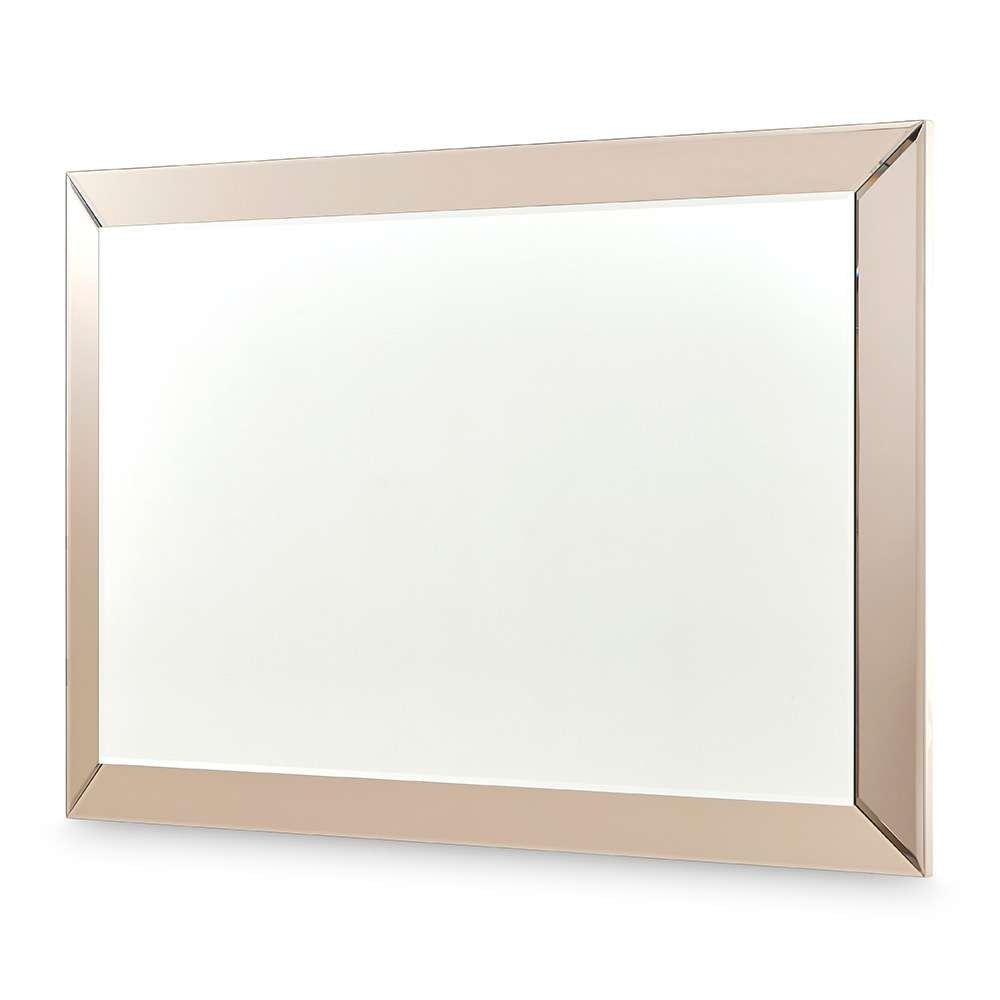AICO by Michael Amini - Carmela Wall Mirror - Shimmer Ivory - LFR-CRMA260-141 veiw 1