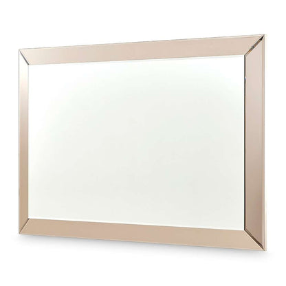 AICO by Michael Amini - Carmela Wall Mirror - Shimmer Ivory - LFR-CRMA260-141 veiw 1