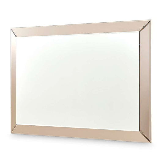 AICO by Michael Amini - Carmela Wall Mirror - Shimmer Ivory - LFR-CRMA260-141 veiw 1