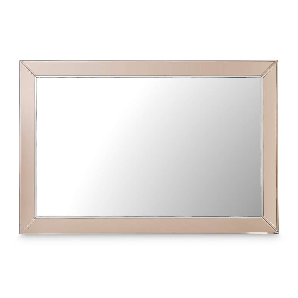 AICO by Michael Amini - Carmela Wall Mirror - Shimmer Ivory - LFR-CRMA260-141 veiw 2