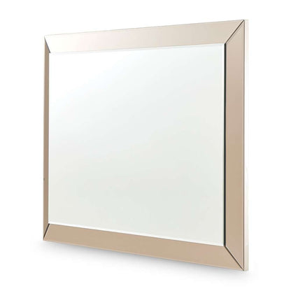 AICO by Michael Amini - Carmela Wall Mirror - Shimmer Ivory - LFR-CRMA260-141 veiw 3