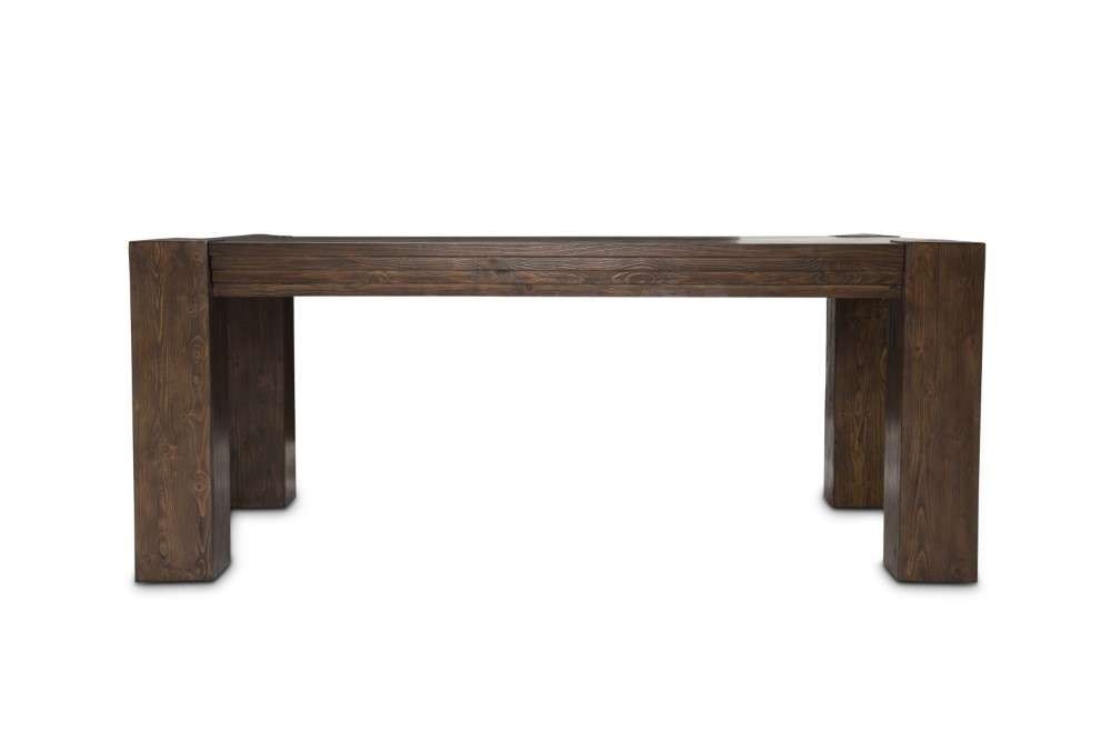 AICO by Michael Amini - Carrollton - 4 Leg Rectangular Dining Table - Rustic Ranch - KI-CRLN000-407 veiw 2