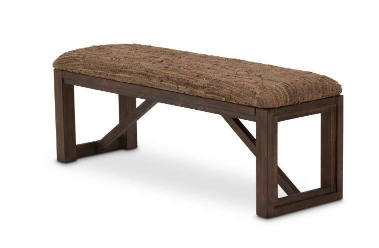 AICO by Michael Amini - Carrollton - Bench - Rustic Ranch - KI-CRLN904-407N veiw 1
