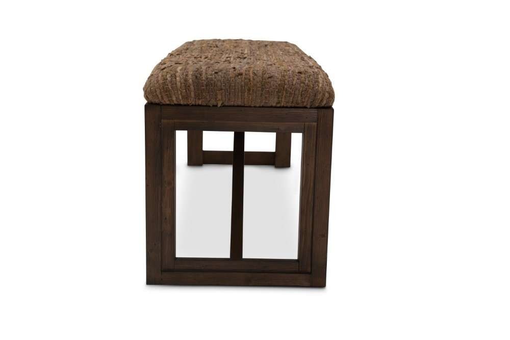 AICO by Michael Amini - Carrollton - Bench - Rustic Ranch - KI-CRLN904-407N veiw 3