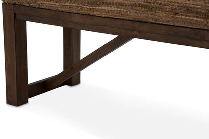 AICO by Michael Amini - Carrollton - Bench - Rustic Ranch - KI-CRLN904-407N veiw 5