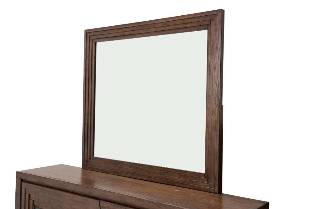 AICO by Michael Amini - Carrollton - Dresser & Mirror - Rustic Ranch - KI-CRLN050-60-407N veiw 5
