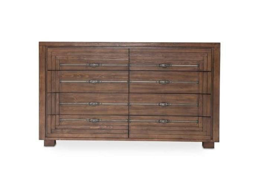 AICO by Michael Amini - Carrollton - Dresser - Rustic Ranch - KI-CRLN050-407 veiw 2