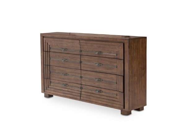 AICO by Michael Amini - Carrollton - Dresser - Rustic Ranch - KI-CRLN050-407N veiw 4