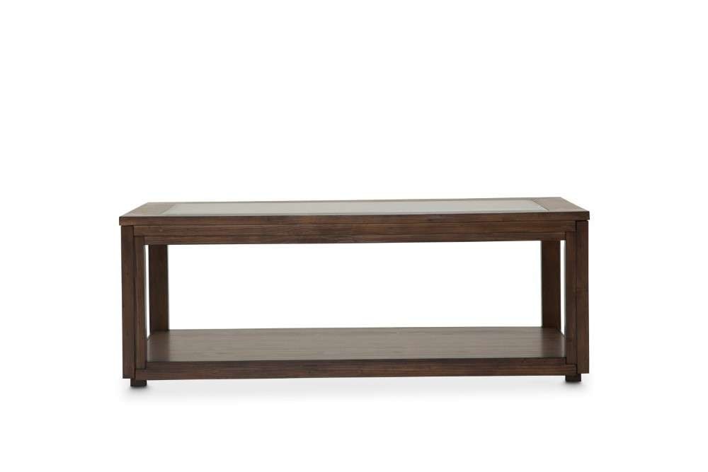 AICO by Michael Amini - Carrollton - Rectangular Cocktail Table - Rustic Ranch - KI-CRLN201-407 veiw 2
