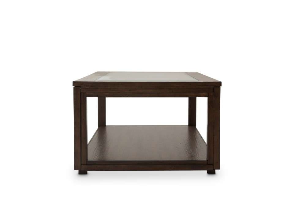 AICO by Michael Amini - Carrollton - Rectangular Cocktail Table - Rustic Ranch - KI-CRLN201-407 veiw 3