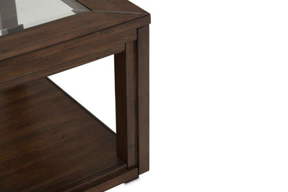 AICO by Michael Amini - Carrollton - Rectangular Cocktail Table - Rustic Ranch - KI-CRLN201-407 veiw 5