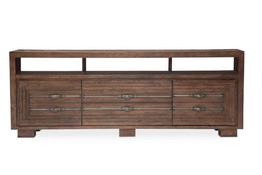 AICO by Michael Amini - Carrollton - TV Console - Rustic Ranch - KI-CRLN081-407N veiw 1