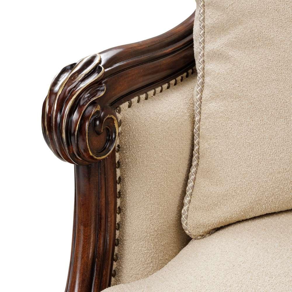 AICO by Michael Amini - Chamberi Sectional Sofa - Toast/Warm Cognac - 9059800-TOAST4SE-413 veiw 7