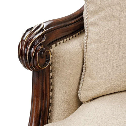 AICO by Michael Amini - Chamberi Sectional Sofa - Toast/Warm Cognac - 9059800-TOAST4SE-413 veiw 7