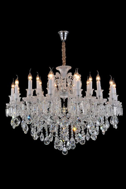 AICO by Michael Amini - Chambord 25 Light Chandelier - LT-CH904-25CLR veiw 1