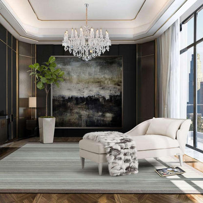AICO by Michael Amini - Chambord 25 Light Chandelier - LT-CH904-25CLR veiw 2