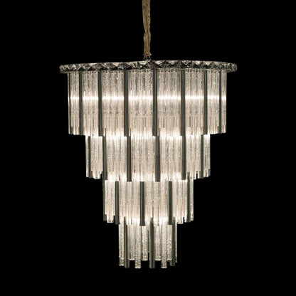 AICO by Michael Amini - Chimes - 15 Light Chandelier - Silver - LT-CH959-15SVL veiw 1