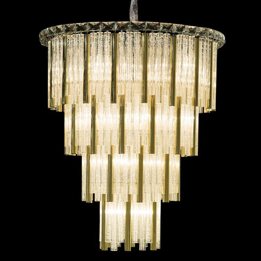 AICO by Michael Amini - Chimes - 18 Light Chandelier - Gold - LT-CH960-18GLD veiw 1