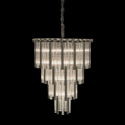 AICO by Michael Amini - Chimes - 18 Light Chandelier - Silver - LT-CH960-18SVL veiw 1