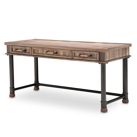 AICO by Michael Amini - Crossings Writing Desk in Reclaimed Barn - KI-CRSG277-217 veiw 1