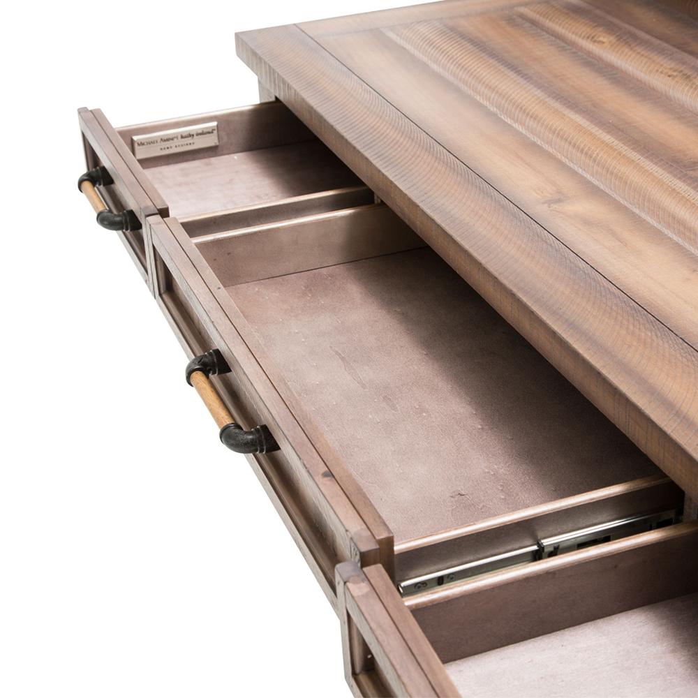 AICO by Michael Amini - Crossings Writing Desk in Reclaimed Barn - KI-CRSG277-217 veiw 5