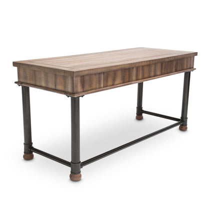 AICO by Michael Amini - Crossings Writing Desk in Reclaimed Barn - KI-CRSG277-217 veiw 6
