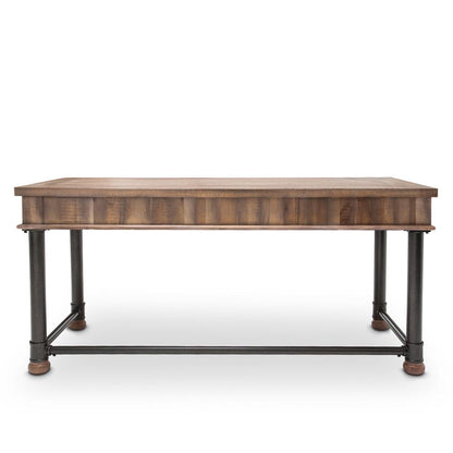 AICO by Michael Amini - Crossings Writing Desk in Reclaimed Barn - KI-CRSG277-217 veiw 7