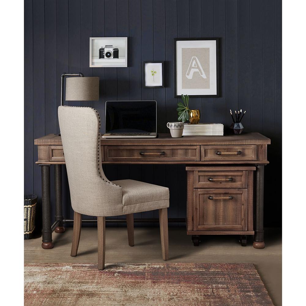 AICO by Michael Amini - Crossings Writing Desk in Reclaimed Barn - KI-CRSG277-217 veiw 8