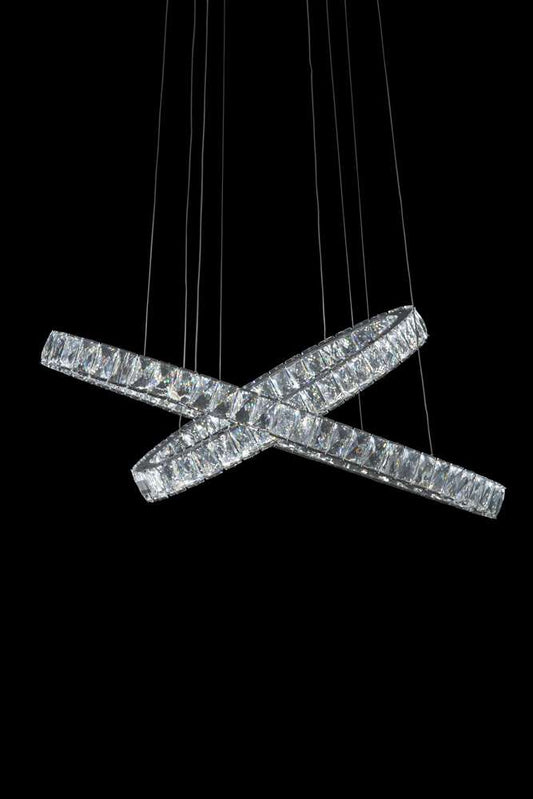AICO by Michael Amini - Crossover LED Chandelier - LT-CH800 veiw 1