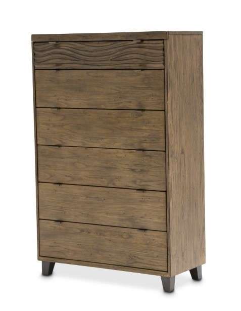 AICO by Michael Amini - Del Mar Sound - 6 Drawer Chest - Boardwalk - KI-DELM070-215 veiw 1