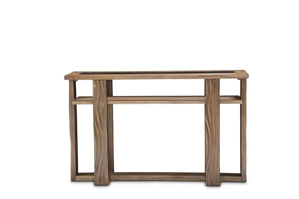 AICO by Michael Amini - Del Mar Sound - Console Table - Boardwalk - KI-DELM223-215 veiw 2