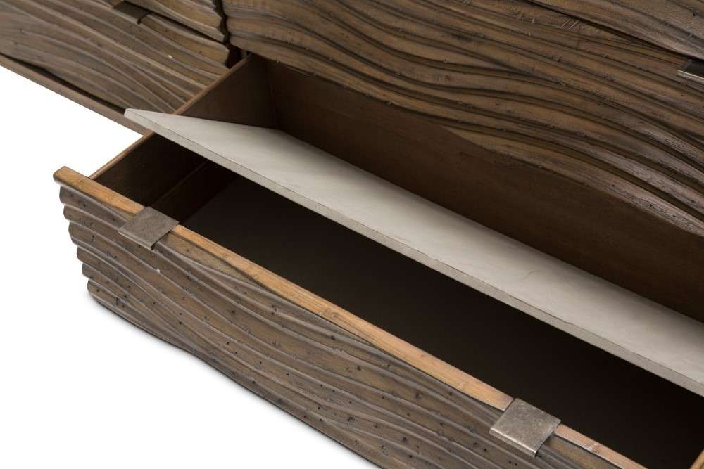 AICO by Michael Amini - Del Mar Sound - Dresser & Mirror - Boardwalk - KI-DELM050-260-215 veiw 4