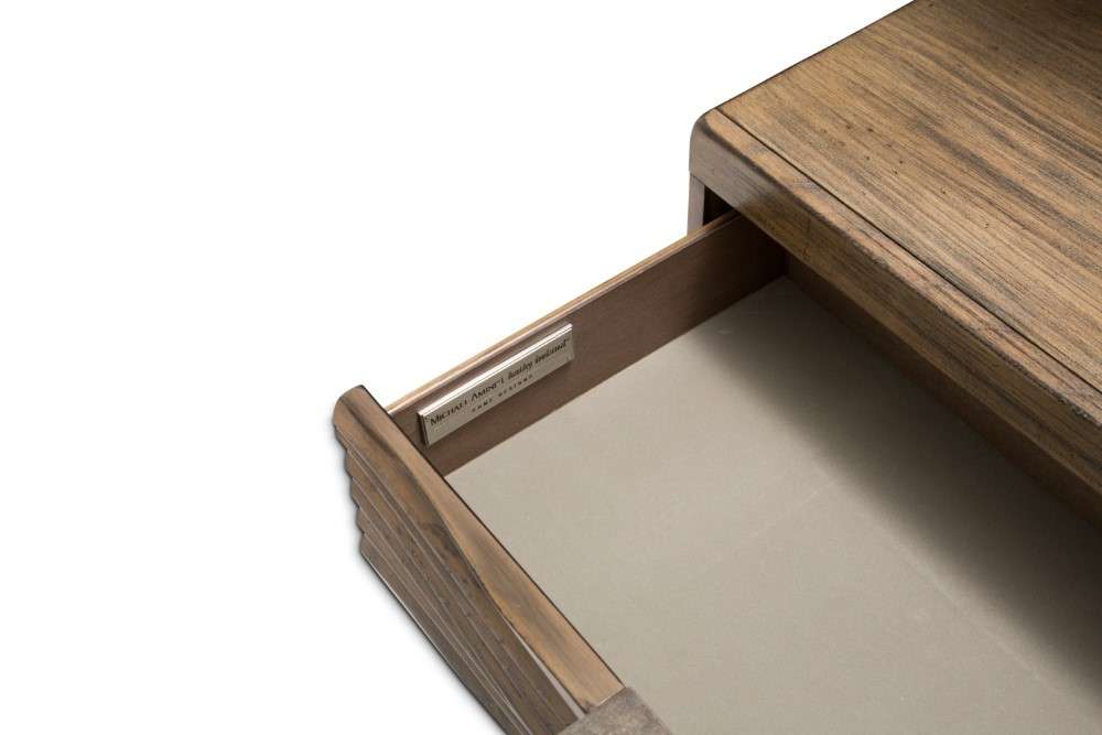 AICO by Michael Amini - Del Mar Sound - Nightstand, 1 Drawer - Boardwalk - KI-DELM040-215 veiw 4