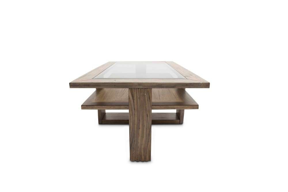 AICO by Michael Amini - Del Mar Sound - Rectangular Cocktail Table - Boardwalk - KI-DELM201-215 veiw 3