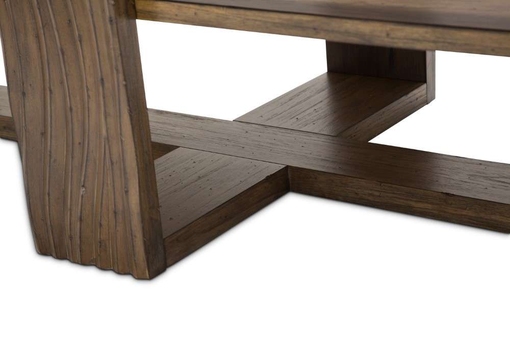 AICO by Michael Amini - Del Mar Sound - Rectangular Cocktail Table - Boardwalk - KI-DELM201-215 veiw 5
