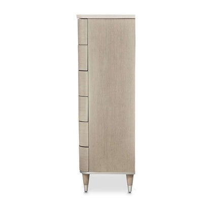 AICO by Michael Amini - Eclipse 6-Drawer Chest - Moonlight - KI-ECLP070SA-135 veiw 5