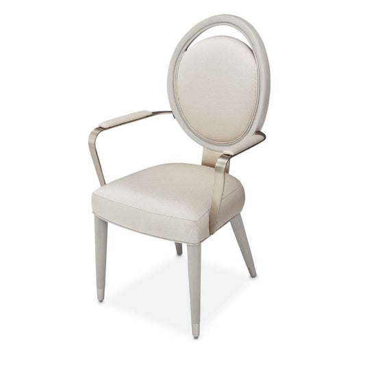 AICO by Michael Amini - Eclipse - Arm Chair - Moonlight Gray (Set of 2) - KI-ECLP004-135 veiw 1