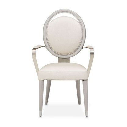 AICO by Michael Amini - Eclipse - Arm Chair - Moonlight Gray (Set of 2) - KI-ECLP004-135 veiw 3