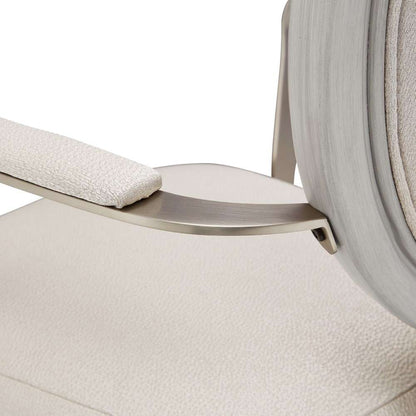 AICO by Michael Amini - Eclipse - Arm Chair - Moonlight Gray (Set of 2) - KI-ECLP004-135 veiw 5